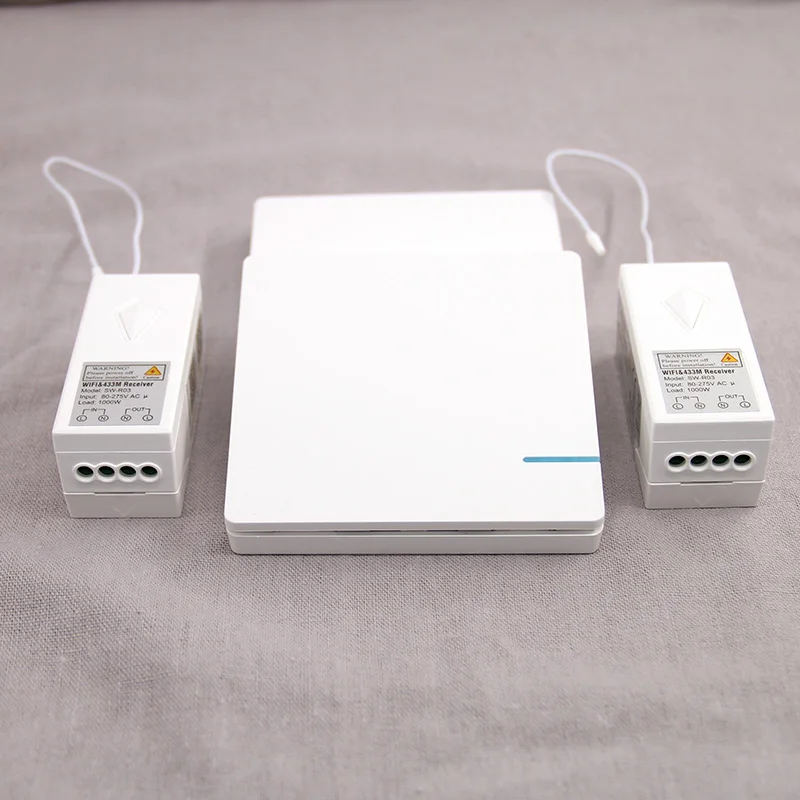 

220V Switches Waterproof Switch Remote and LED Bulbs Ceiling Wireless IP54 Wall Light Receiver Light Control Kit Switch Lamps