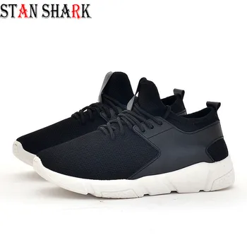 

New Summer Autumn Simple Breathable Men Mesh Shoes Sutdent Boy Sneakers Male Outdoor Light Walking Trainers Shoes Size 36-44