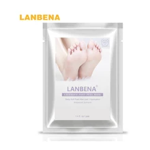 LANBENA лаванды ноги корки маска нужно только одна пара удаляет омертвевшие клетки кожи тщательно в течение 2-7 дней маска для ног пилинг кутикул каблук