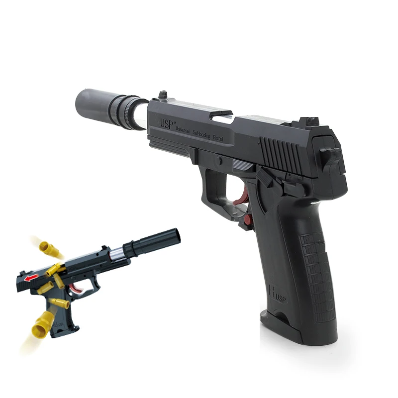 

Hot Sell in China Simulation Gun Model Manual Orbeez Paintball Water Bomb Toy Gun CS Outdoor Game Pistol Boy Toys Christmas Gift
