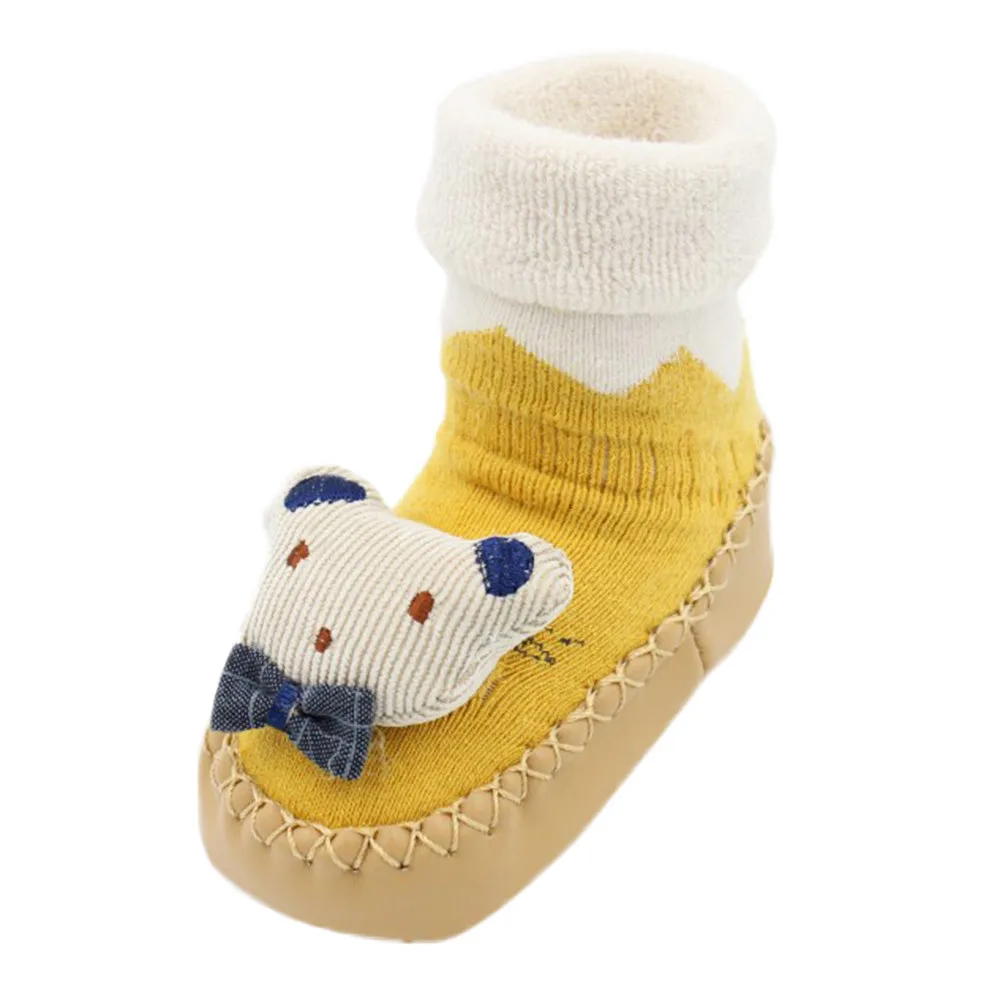 Носки-тапочки с рисунком кролика для новорожденных мальчиков и девочек противоскользящие носки для маленьких мальчиков, хлопковый комплект для мальчиков