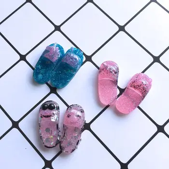 

Cartoon Slippers Silicone Resin Mold Soap Wax Candle Mold Jewelry Making Tools