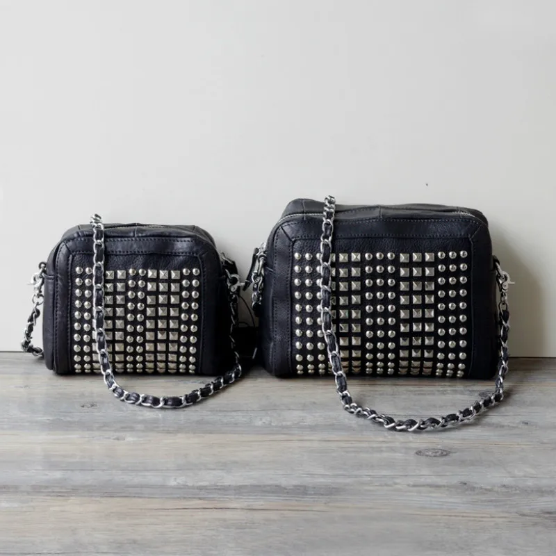 

2019 Luxury Women Genuine Leather Bag Sheepskin Messenger Bags Handbags Famous Brands Designer Female Handbag Shoulder Bag Sac