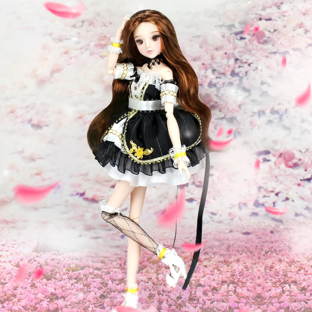 Special price BJD MMGirl 12 Constellations Series 14 Joint Body 30cm Suit doll and doll stand 1/6 girl doll toy gift 4