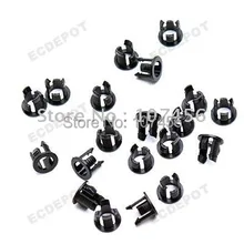 100pcs 5mm Plastic Black LED Clip Holder Display Panel 5mm led cover free shipping