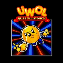 UWOL Quest For Money 16 bit MD игровая карта для sega Mega Drive для sega Genesis