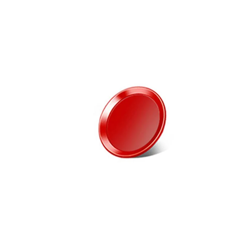 Ультра тонкий отпечаток пальца Поддержка сенсорной ID Главная Кнопка Наклейка для iPhone 7 7PLUS 6 6S 6PLUS 5 5S 5C SE наклейка s на телефон - Цвет: Red