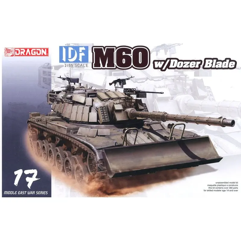 Набор моделей DRAGON 3582 1/35 IDF M60 w/Dozer Blade - Scale | Игрушки и хобби