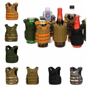 

BEER VEST Tactical Beer Bottle Cover Military Mini Miniature Molle Vest Personal