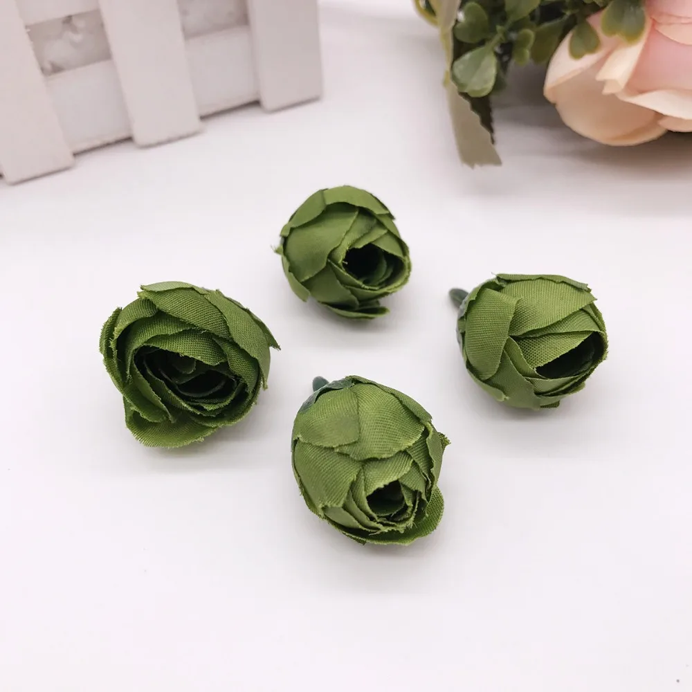10pcs-batch-2cm-wedding-party-home-decoration-wreath-DIY-scrapbooking-crafts-small-artificial-tea-rose-bud(13)