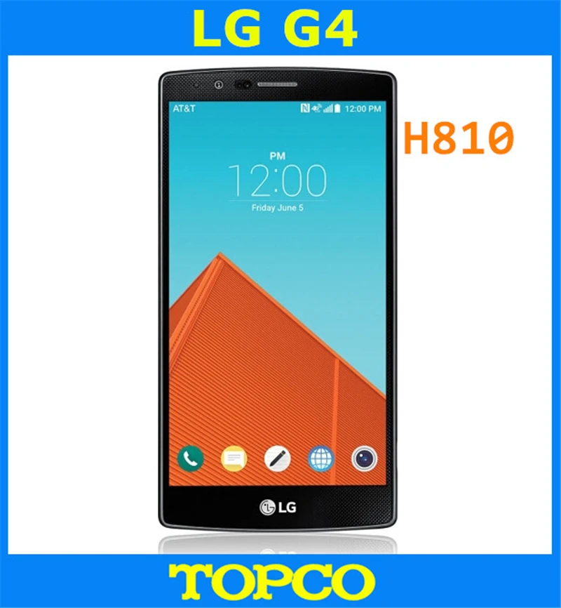 bilder für LG G4 H810 AT & T Original Unlocked GSM 3G & 4G Android Quad-core RAM 3 GB 5,5 "16MP 32 GB ROM WIFI GPS Handy dropshipping bilder für LG G4 H810 AT & T Original Unlocked GSM 3G & 4G Android Quad-core RAM 3 GB 5,5 "16MP 32 GB ROM WIFI GPS Handy dropshipping