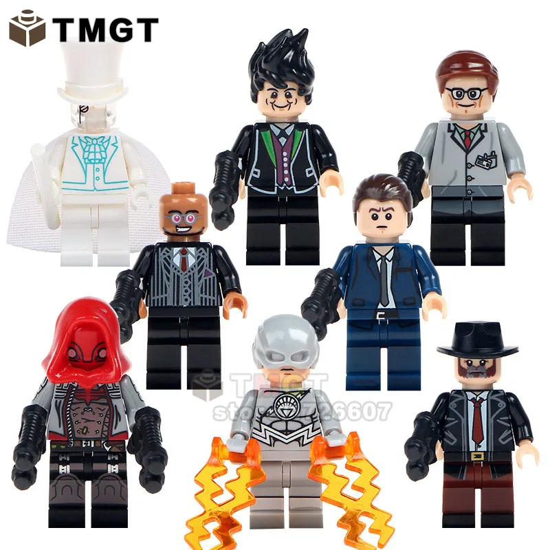 

TMGT Single Sale Detective Gordon Flash Hugo Strange Invisible Man Arkham Super Heroes Building Blocks Toys for Children PG8070