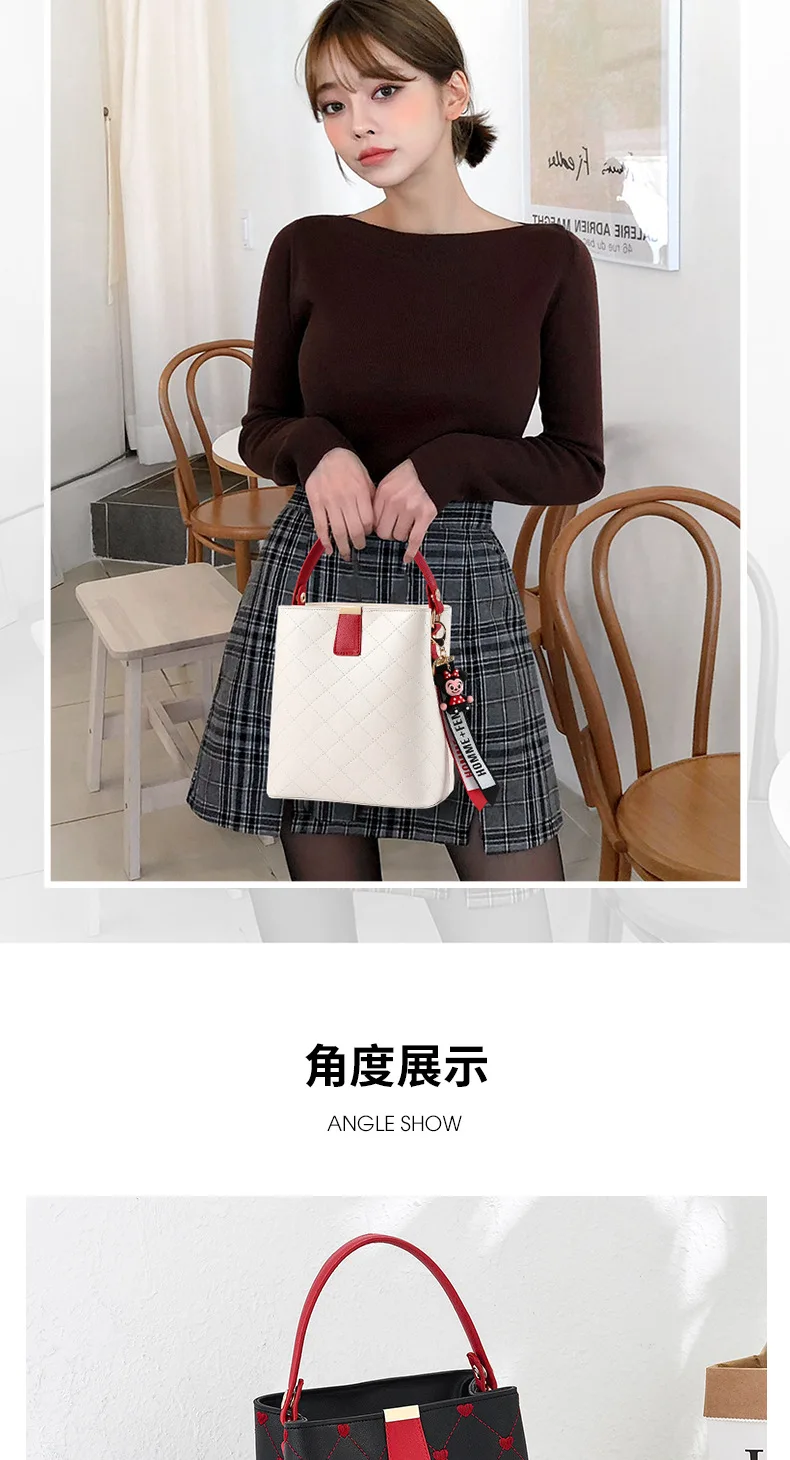 Новые дизайнерские сумки от известного бренда, женские сумки, роскошные сумки, сумка на плечо с вышивкой в виде сердца, классическая сумка через плечо с ромбиками для женщин