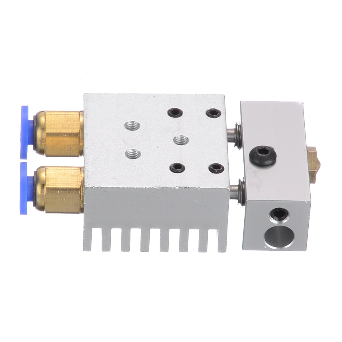 Экструдер V1, двойное сопло, 2 в 1, двойная головка для печати, Hotend, комплект, 3d принтер, двойной экструдер, 1,75 мм, нить, 0,4 мм, двойное сопло