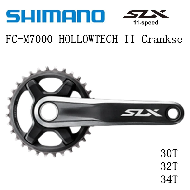 

SHIMANO DEORE SLX FC-M7000 HOLLOWTECH II crankset bike bicysle crankset M7000 1x11-Speed 30T 32T 34T 170MM 175MM