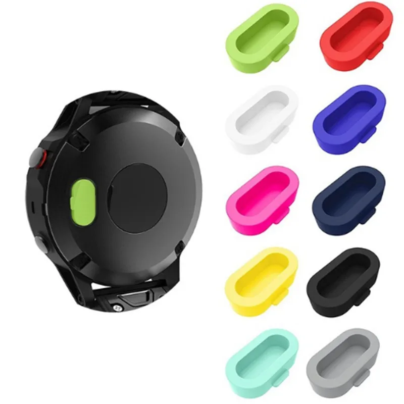 

Silicone Anti Dust Proof Plugs Charger Wristband Port Protector For Garmin Fenix 5/5X/5S Plus Dropshipping JUL2