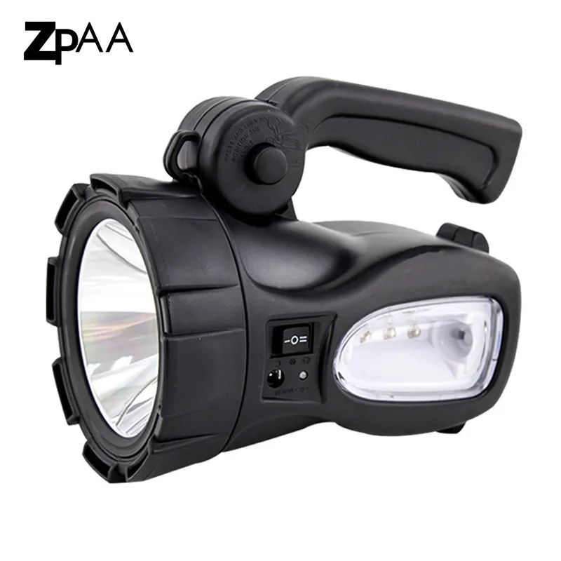 

Rechargeable Super Bright LED Flashlight Torch 20W High Power Searchlights Built-in 2300mAh Lithium battery Portable Lamp 2 Mode