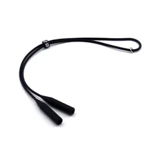 Модные аксессуары регулируемые кнопки Эластичные Противоскользящие силиконовые солнцезащитные очки шнуры цепочка для очков держатель шнура