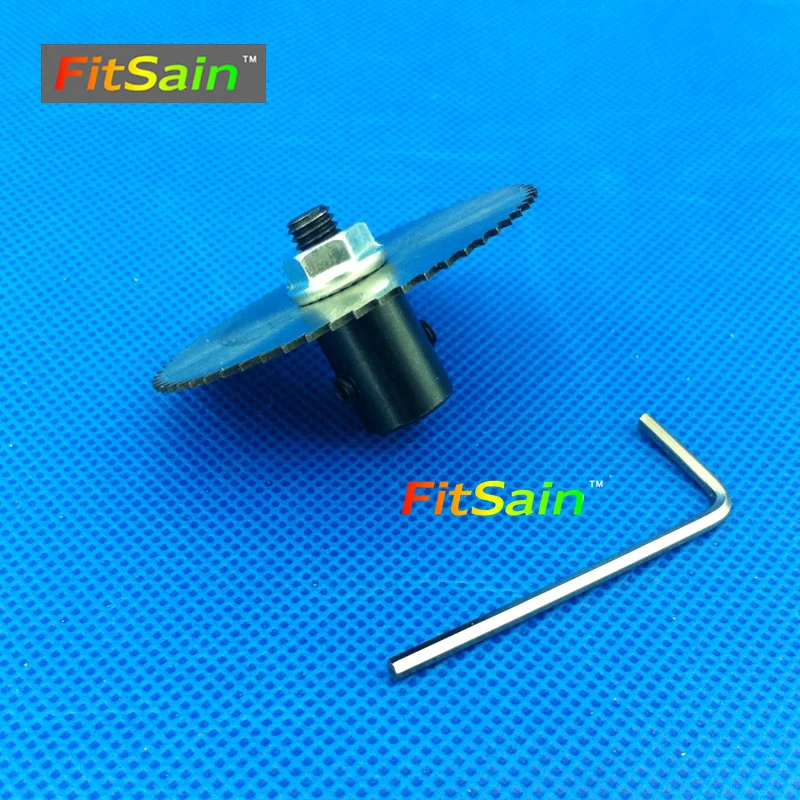 FitSain-используется для вала двигателя 4 мм/5 мм/6 мм/8 мм пильный диск s резцы по дереву 50 мм дисковая пила режущий диск адаптер Соединительная муфта