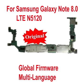 

Original Work Global Firmware Mainboard For Samsung Galaxy Note 8.0 LTE N5120 Motherboard card fee flex cable Logic Circuits