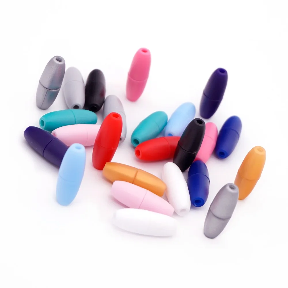 

Sutoyuen DIY Breakaway Safe Necklace plastic clasps Plastic Buckles Closure for Silicone Necklace Jewelry Making