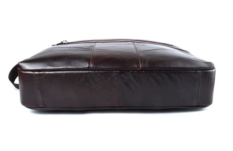 AETOO сумка для ноутбука из натуральной кожи, деловая сумка из воловьей кожи, мужская сумка через плечо, мужской портфель из коричневой кожи для путешествий