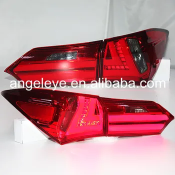 

For TOYOTA Corolla LED Tail light Altis Red Black Color 2014-2015 Year YZ
