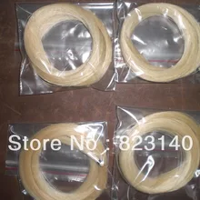 4 Hanks Монголия белая скрипка бант для волос, конский хвост 32 дюйм(ов