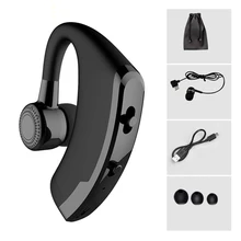 V9 Handsfree Wireless Bluetooth font b Earphones b font Noise Cancelling Business Wireless Bluetooth Headset with