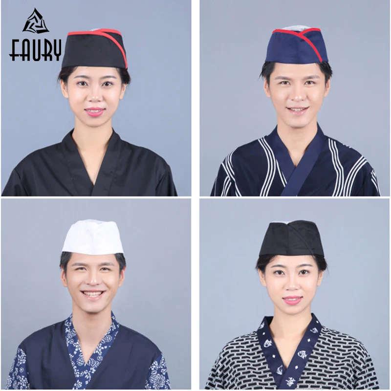 Details about Japanese Sushi Shop Chef Hat Cotton Waiter Cook Chef Caps Chef Uniform Mesh Hat Details about Japanese Sushi Shop Chef Hat Cotton Waiter Cook Chef Caps Chef Uniform Mesh Hat