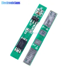 5 шт. 1S 3,7 V 2.5A Защитная плата для литиевых батарей полимерная печатная плата BMS PCM для зарядки литий-ионный защитный модуль