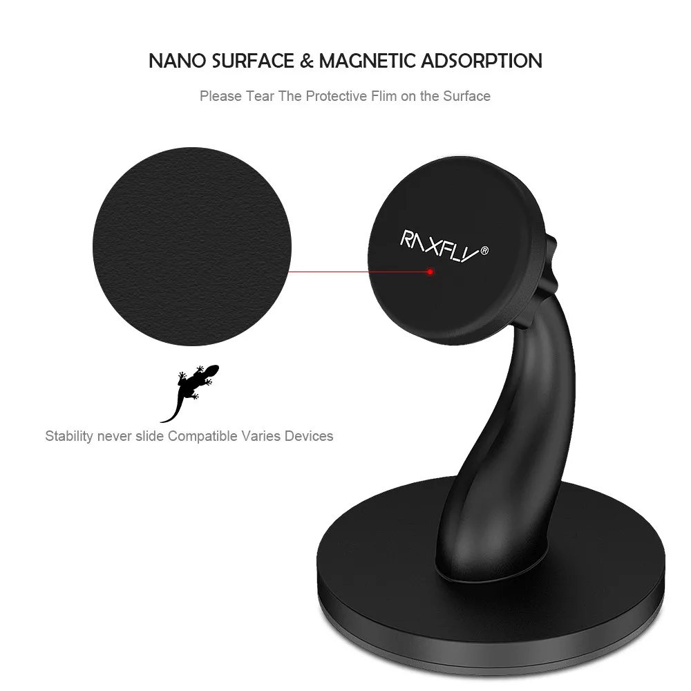 RAXFLY FREIHEIT Telefon Ständer Halter Magnetische Tisch Schreibtisch Halterung Für iPhone 6s 7 iPa
