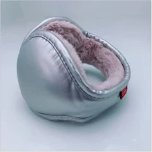 Зимние Полиуретановые Наушники для мужчин и женщин, аксессуары, Полиуретановые Наушники для ушей, чехол для ушей, сумка для ношения на спине, складные Плюшевые ушные теплые модные наушники