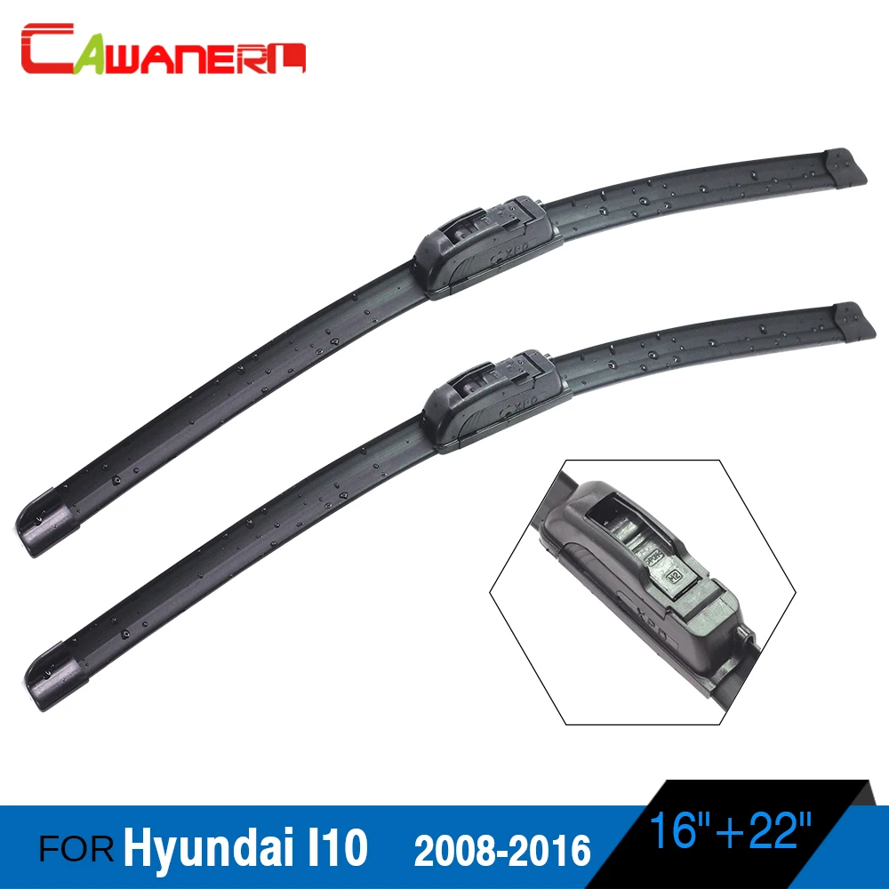 Cawanerl Vehicle Bracketless Windscreen Windshield Car Soft Rubber