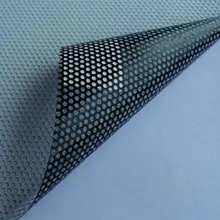 1,37x3 м односторонняя перфорированная белая виниловая пленка для окна, клейкая стеклянная обертка в рулоне