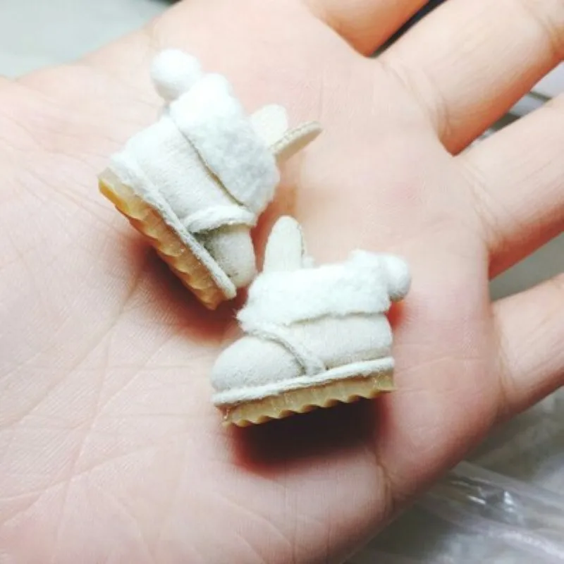 12 bjd doll ob11 snow boot