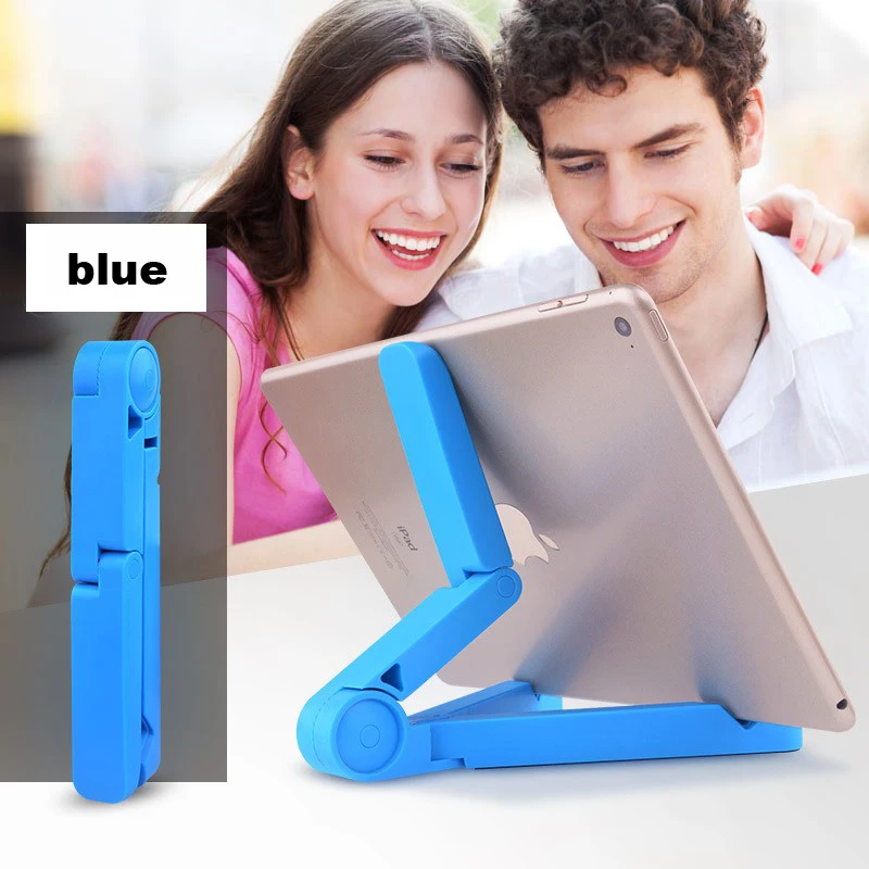 

Foldable Tablet Holder Desktop Big Phone Holder Stand Bracket Mount for Samsung galaxy tab A 10.1 2019 Mobile Phone 4-10 Inch
