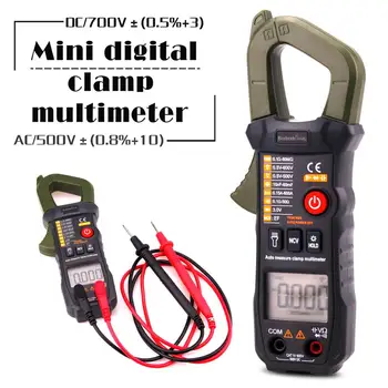 

Clamp meter automatically recognizes DC/AC voltage current LED display digital on-off test laboratory factory