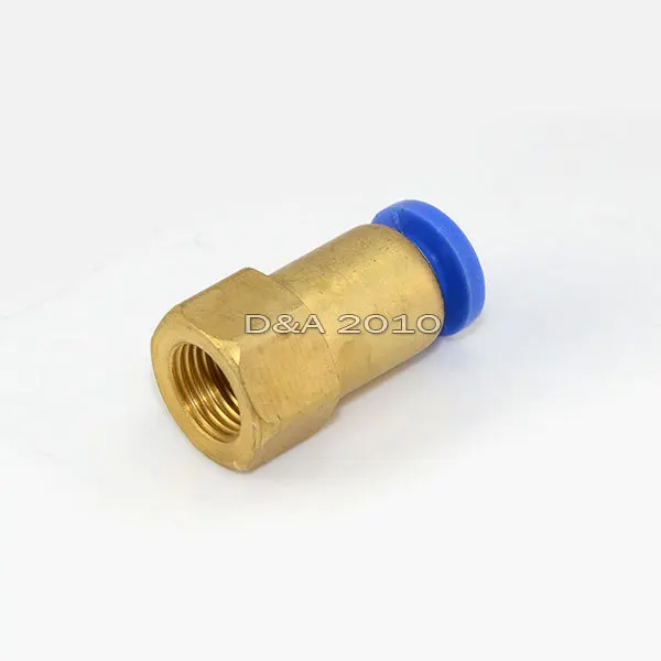 

ONE Push to Connect Straight Female Threaded 1/8" OD 6 mm Pneumatic Fitting Tools