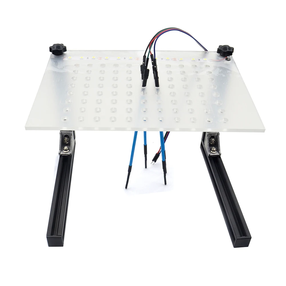 Newest ECU Board Bracket LED BDM Frame With 4 Probe Pen ECU Modified For KESS V2 KTAG FGTECH Auto ECU Chip Tuning Tool Free Ship-in Car Diagnostic Cables 