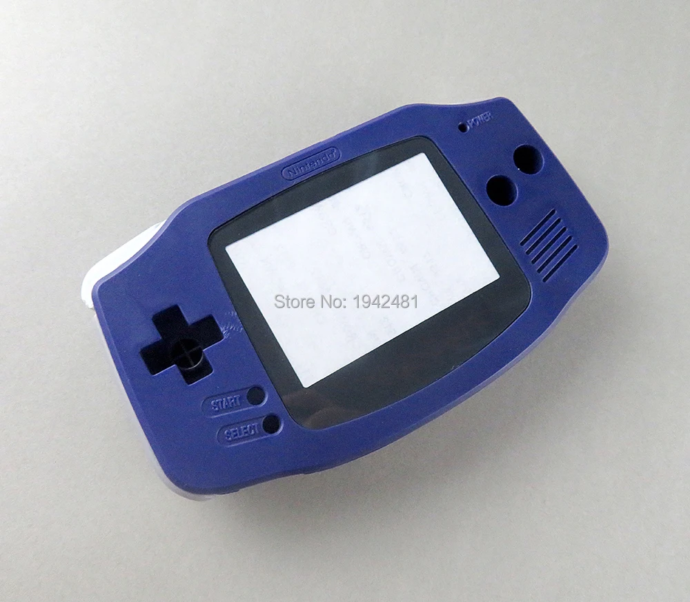 Полный корпус Оболочка Чехол для GBA проводящая резиновая прокладка клей и замена