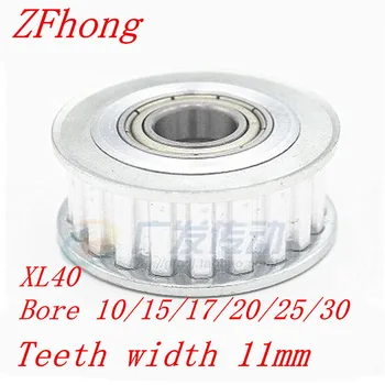 

xl40 40 teeth Aluminium tensioner pulley with teeth surface Idler Pulley