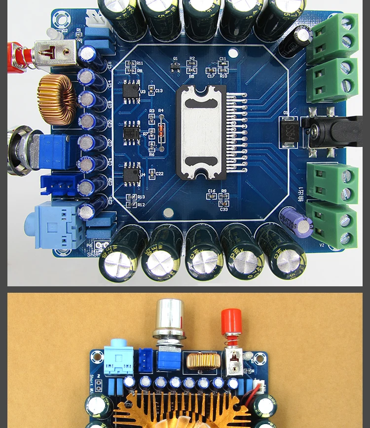 XH-M521 четырехканальный HIFI TDA7850 версия 50 Вт* 4 усилитель мощности с использованием высокого качества