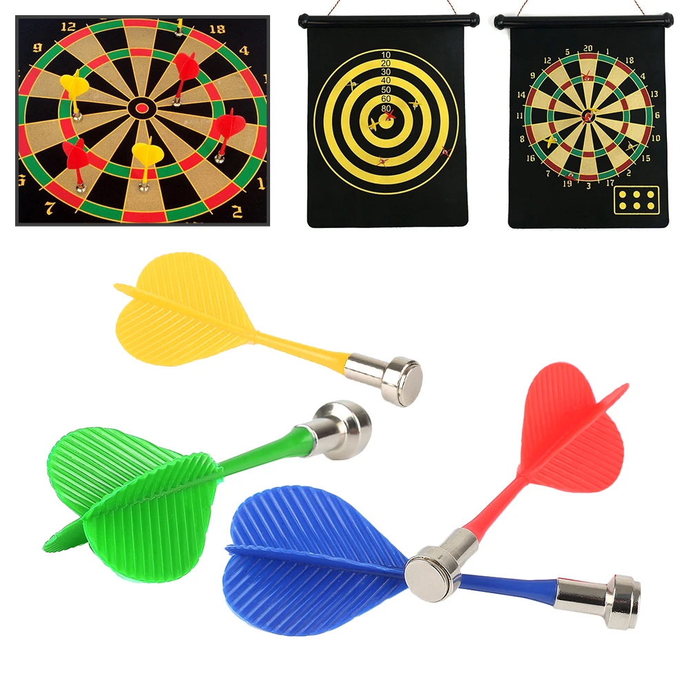 Bullseye Целевая игра железная Магнитная Дротика s Магнит Стиль Дети Смешные дротики
