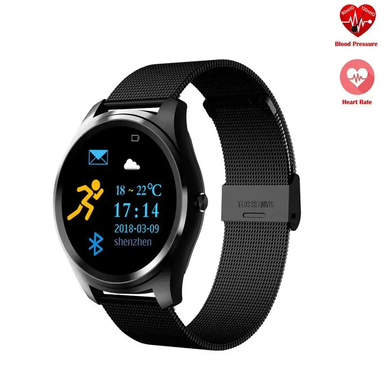 

Men SmartWatch smart electronics support Heart Rate watches blood pressure Bluetooth Camera Smart Watch For IOS Android phone
