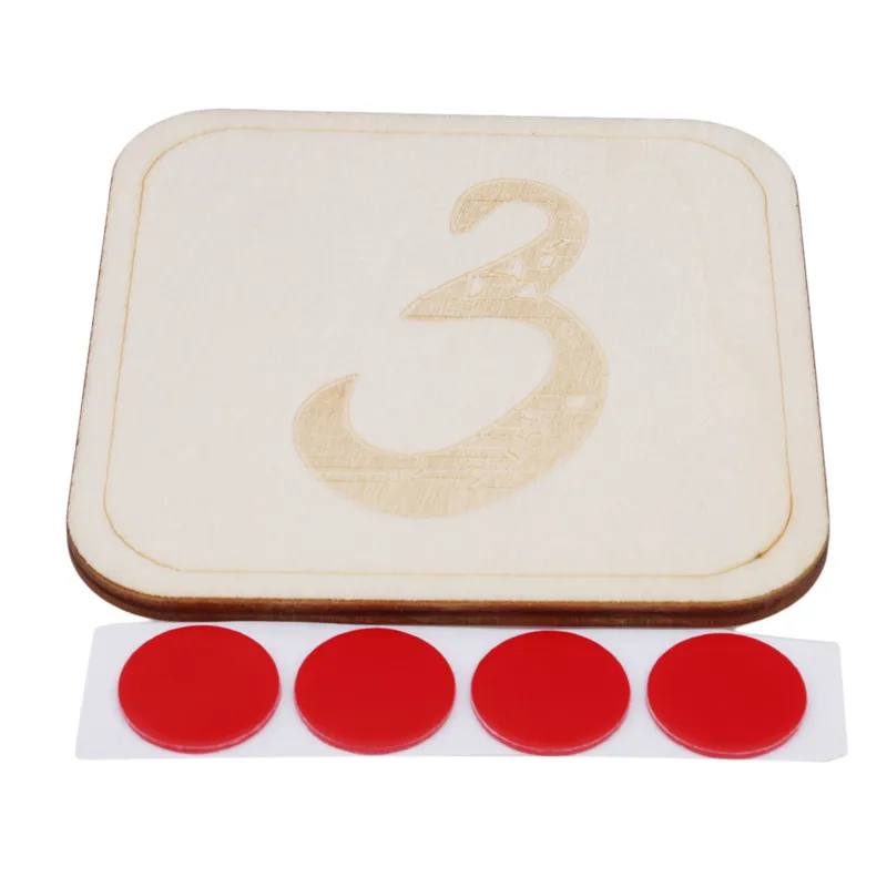 В скандинавском стиле деревянные памятные карты для дня рождения ...