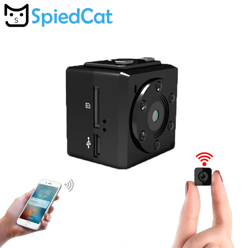 1080 P Мини Wifi IP камера инфракрасная ночного видения HD зарядка во время записи видео