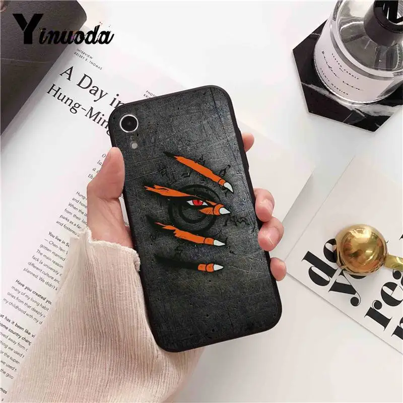 Yinuoda аниме Наруто Акацуки Coque Shell чехол для телефона для iPhone 8 7 6 6S 6Plus X XS MAX 5 5S SE XR 10 чехол 11 11pro 11promax - Цвет: A3