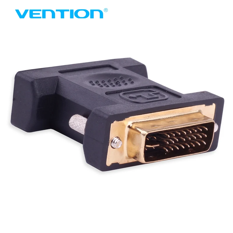 Адаптер Vention DVI (24 + 5) Папа VGA переходник dvi vga|Кабели VGA| |