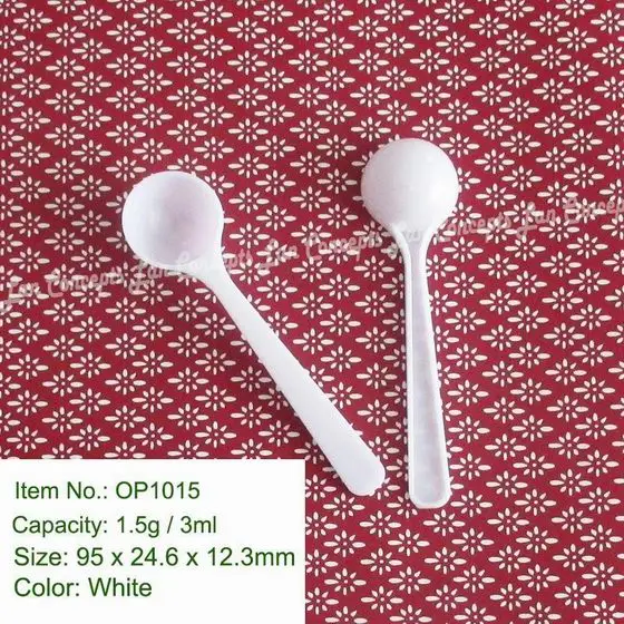 3g Plastic scoop measuring spoon 3a1